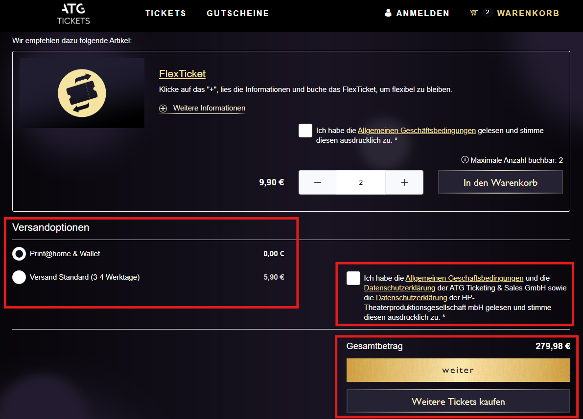 Rund um die Buchung - Versand AGB .png